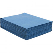 Feuilles absorbantes 51 à 135 L 1 couche bleues Hydrocarbures