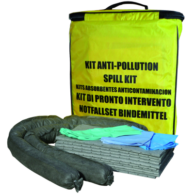 Kit d'intervention anti-pollution capacité de 20 L