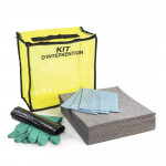 Kit d'intervention mobile de 10 à 90 litres pour tous liquides