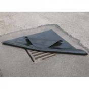 Plaque d'obturation lavable et réutilisable pour collecteurs d'égouts