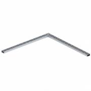 BG-FLEX TM, SET, LINEAR élément d'angle, acier inoxydable 1.4301