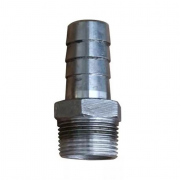 Raccord cannelé inox DN 19 taraudé 1"