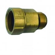 Raccord tournant laiton M 3/4"-F 1"