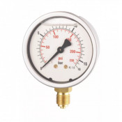 Manomètre à bain de glycérine rond Ø 63 mm