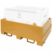 Bassin de rétention 100% pour Carrytank 300 à 440 L en acier