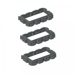Pack rehausses 150mm - filtre seul Bionut 18EH sortie BASSE