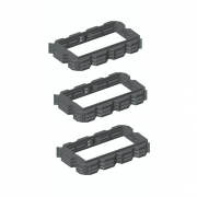 Pack rehausses 150mm - filtre seul Bionut 18EH sortie BASSE
