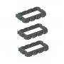 Pack rehausses 150mm - filtre seul Bionut 18EH sortie BASSE