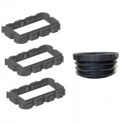 Pack rehausses 150mm - filtre seul Bionut 18EH sortie HAUTE