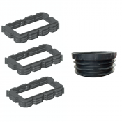 Pack rehausses 150mm - filtre seul Bionut 18EH sortie HAUTE