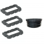 Pack rehausses 150mm - filtre seul Bionut 18EH sortie HAUTE