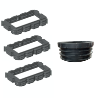 Pack rehausses 150mm - filtre seul Bionut 18EH sortie HAUTE