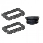 Pack rehausses hauteur 150mm - filtre seul Bionut 8-10-12EH sortie HAUTE
