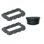Pack rehausses hauteur 150mm - filtre seul Bionut 8-10-12EH sortie HAUTE