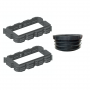 Pack rehausses hauteur 150mm - filtre seul Bionut 8-10-12EH sortie HAUTE