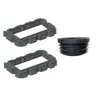 Pack rehausses hauteur 150mm - filtre seul Bionut 8-10-12EH sortie HAUTE