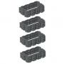 Pack rehausses hauteur 300mm - filtre seul Bionut 16-20EH sortie BASSE