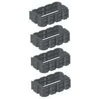 Pack rehausses hauteur 300mm - filtre seul Bionut 16-20EH sortie BASSE