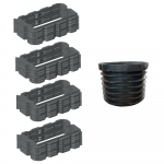 Pack rehausses hauteur 300mm - filtre seul Bionut 16-20EH sortie HAUTE