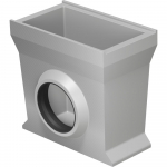 Partie inférieure de l'avaloir LN 151 - DN150