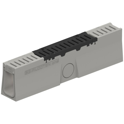 BG-FILCOTEN one urban unité d'écoulement LN 100 Nr. 0, L 1000mm, grille en fonte ductile, avec écoul
