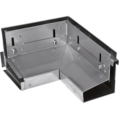 BG TE Angle intérieur E, SW18, fermé, 200/200, H80-130 variable acier inoxydable