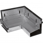 BG TE Angle intérieur E, SW18, fermé, 200/200, H80-130 variable acier inoxydable
