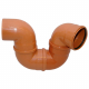 Coude-siphon en PVC DN 150/87° pour Light LN150