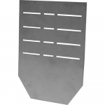 Obturateur LN 200, sans écoulement, acier inox