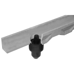 Siphon pour écoulement diam 100 mm