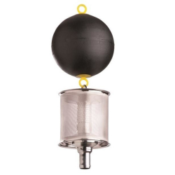Filtre fin d'aspiration et flotteur avec clapet anti-retour connexion tuyau 1"