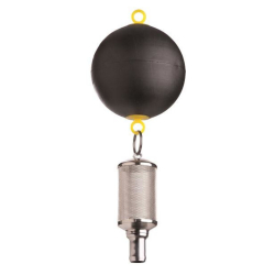 Filtre large d'aspiration et flotteur avec clapet anti-retour connexion tuyau 1"