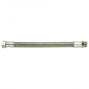 Flexible droit inox eau froide sans coude