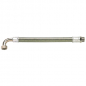 Flexible eau froide tressé inox coudé