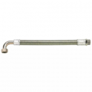 Flexible eau froide tressé inox coudé