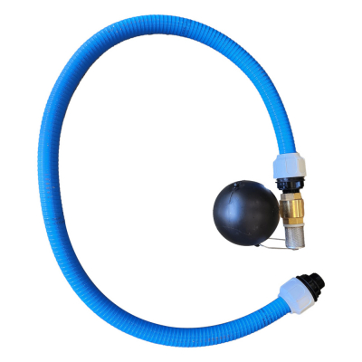 Kit d'aspiration, tuyau 3 m, flotteur et raccord mâle 1"