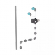 Kit de refoulement pvc avec IDROMAT pour pompe MPSUM
