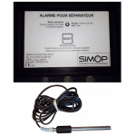 Alarme 1 sonde pour séparateur d'hydrocarbures et hydrodynamique