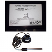 Alarme 1 sonde pour séparateur d'hydrocarbures et hydrodynamique