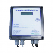 Alarme 2 sondes pour séparateur d'hydrocarbures et hydrodynamique