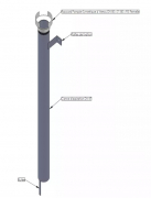 Canne d'aspiration pour séparateur à graisses
