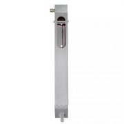 Raccroché pistolet en inox