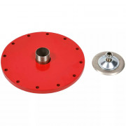 Kit inox contre bride et pièce de fixation vessie pour réservoir 750 et 1000 litres