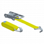 Kit de 2 ceintures d'ancrage 3 tonnes longueur 9,5 m avec WINCH