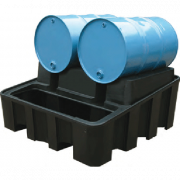 Bac de rétention pour 2 fût couchés 450 L