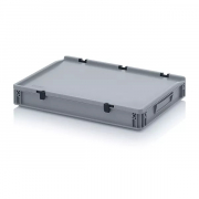 Bac Euronorm 600 x 400 mm avec couvercle 15 et 24 L