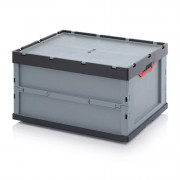 Bac Pliable Euronorm 800 x 600 mm avec couvercle