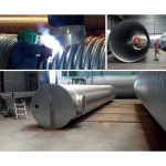 Bassin d'orage sur-mesure Ø 1600 mm jusqu'à 41 M3