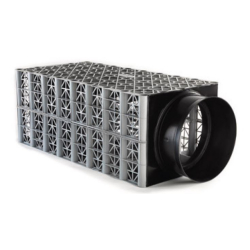 Caisson d'infiltration avec plaque de connexion #315 mm