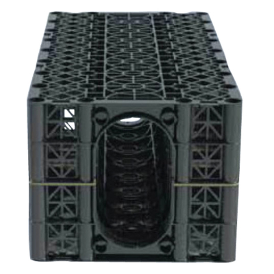 Caisson d'infiltration avec trou d'inspection 188 L